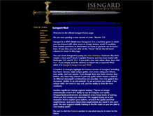 Tablet Screenshot of isengard.nazgul.com